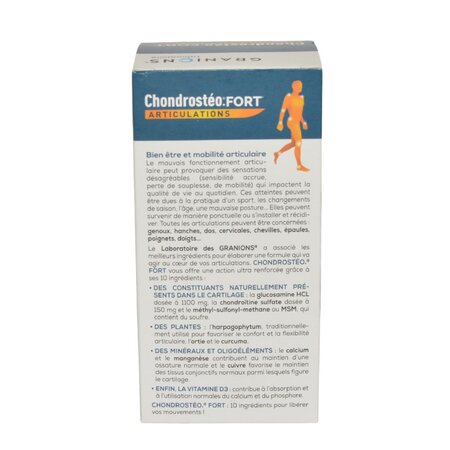 Supliment pentru oase si articulatii Chondrosteo+ Fort, 120 comprimate, Granions 778007