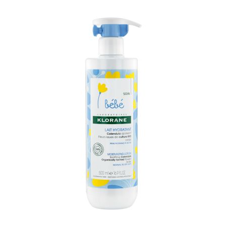 Lapte hidratant pentru corp, 500 ml, Klorane Bebe