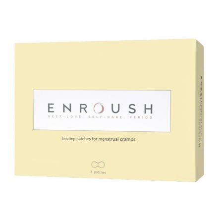 Plasturi termici menstruali, 3 bucati, Enroush