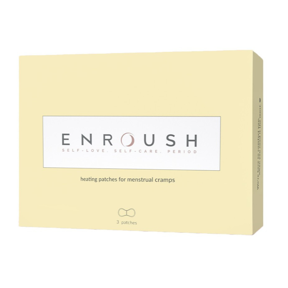 Plasturi termici menstruali, 3 bucati, Enroush