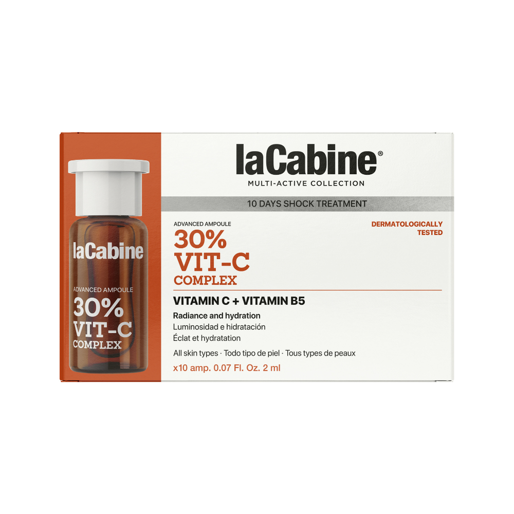 Fiole tratament shock Advanced cu 30% Vitamina C, 10x2 ml, La Cabine
