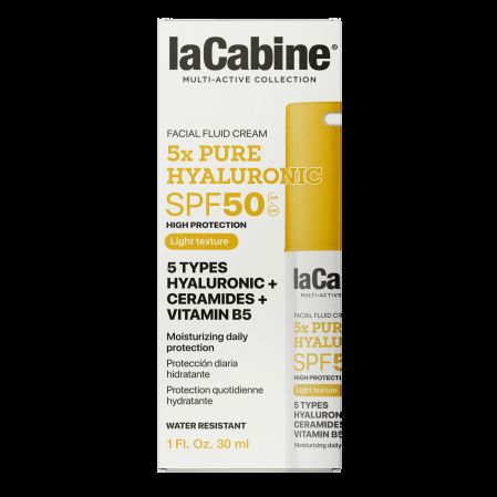 Crema hidratanta cu SPF50 5X Pure Hyaluronic, 30 ml, La Cabine 778520