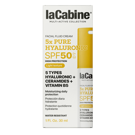 Crema hidratanta cu SPF50 5X Pure Hyaluronic, 30 ml, La Cabine 778520