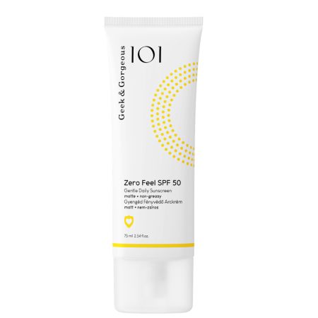 Crema de fata cu SPF 50 Zero Feel, 75 ml, Geek & Gorgeous 778595