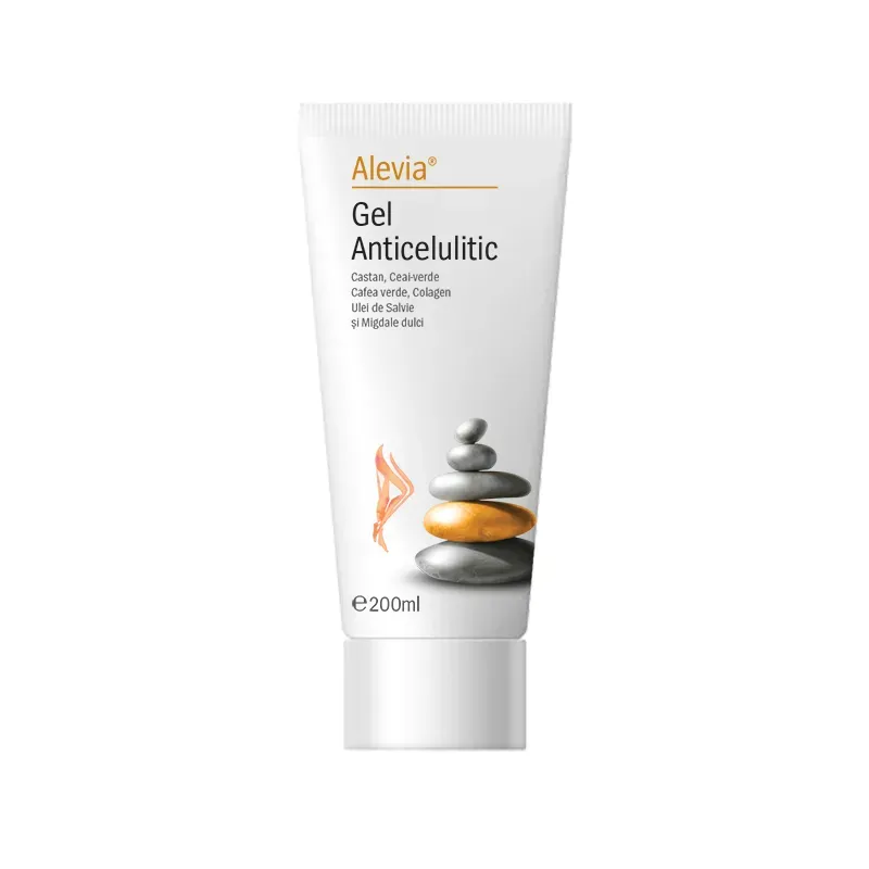 Gel anticelulitic, 200 ml, Alevia