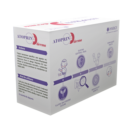 Atoprin Derma, Capsuni, 30 plicuri, Innergy 778658