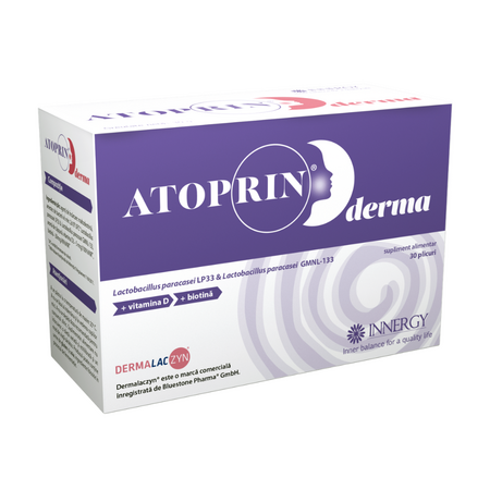 Atoprin Derma, Capsuni, 30 plicuri, Innergy 778657