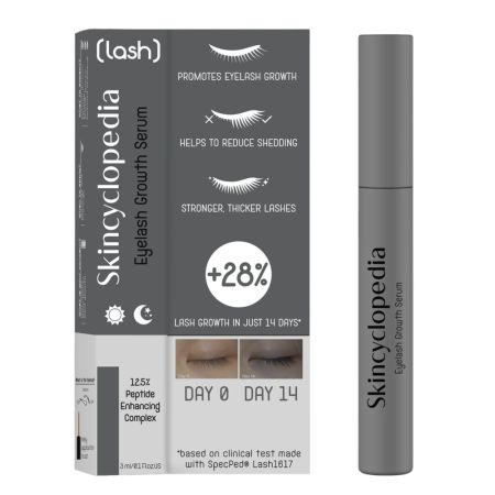 Ser pentru cresterea genelor cu complex de Peptide, 3 ml, Skincyclopedia
