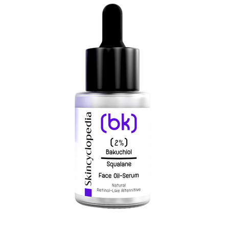 Eticheta Produs Ser-ulei facial antirid cu 2% Bakuchiol, 30 ml, Skincyclopedia