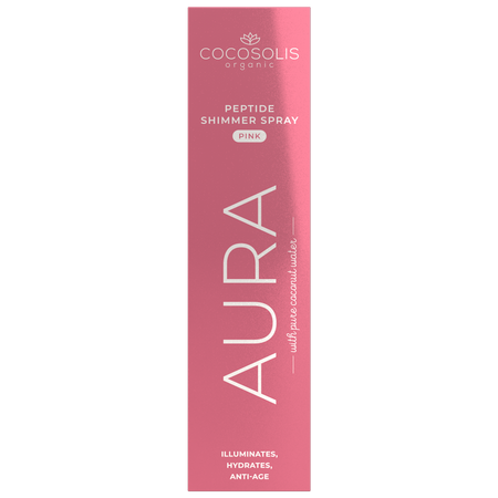 Spray multifunctional Peptide Shimmer Aura Pink, 100 ml, Cocosolis 782955