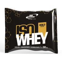 Proteina din zer ISO Whey Gold Edition, Chocolate, 30 g, Pro Nutrition