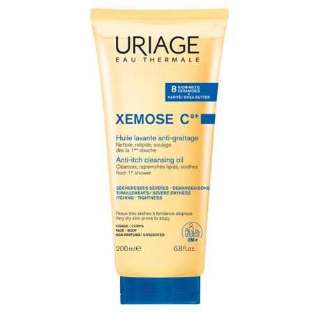 Ulei de curatare anti-prurit Xemose C8+, 200 ml, Uriage