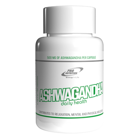 Supliment alimentar pe baza de Ashwagandha, 60 capsule, Pro Nutrition