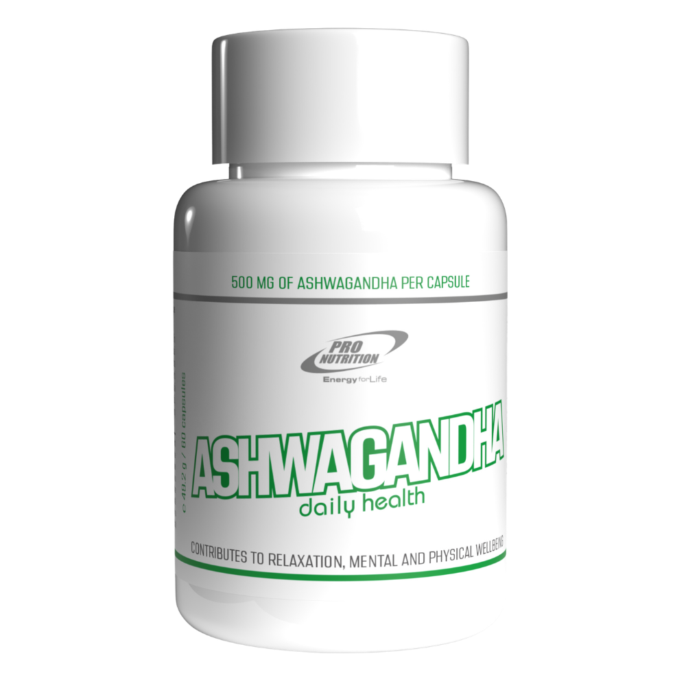 Supliment alimentar pe baza de Ashwagandha, 60 capsule, Pro Nutrition