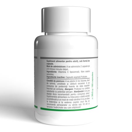 Vitamina C lipozomala, 60 capsule, Pro Nutrition 779097
