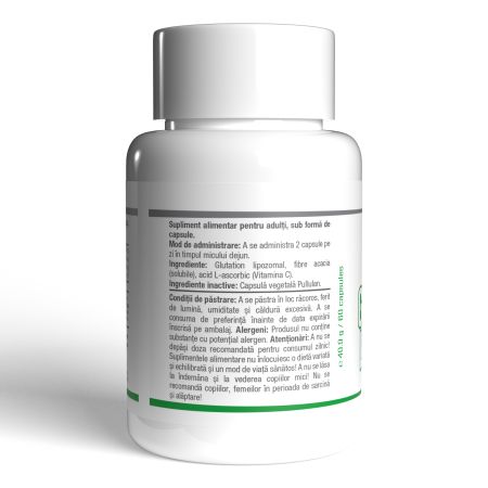 Glutation lipozomal, 60 capsule, Pro Nutrition 779108