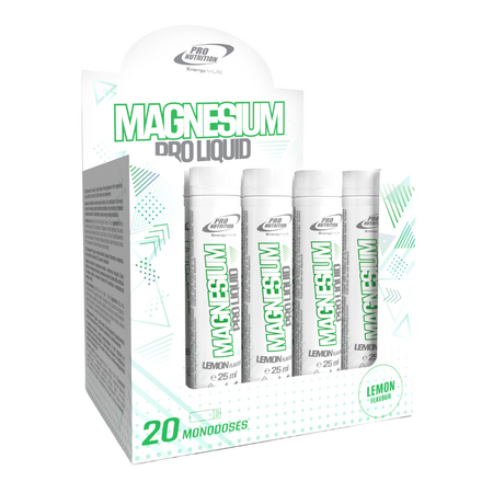 Magnesium Pro Liquid, Lamaie, 20x25 ml, Pro Nutrition