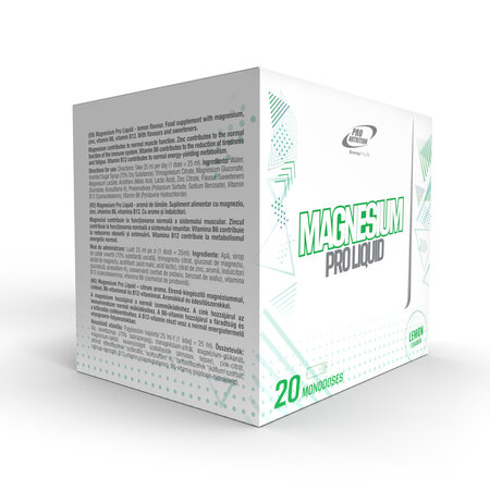 Magnesium Pro Liquid, Lamaie, 20x25 ml, Pro Nutrition 779118