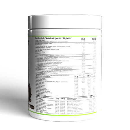 Supliment alimentar sub forma de pulbere cu continut ridicat de proteine, Brownie Chocolate, 600 g, Pro Nutrition 779127