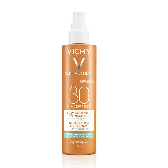 Spray anti-deshidratare Capital Soleil SPF30, 200 ml, Vichy