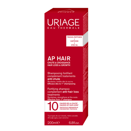 Sampon fortifiant pentru reducerea caderii parului AP Hair, 200 ml, Uriage 779333