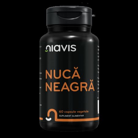 Nuca neagra, 60 capsule vegetale, Niavis