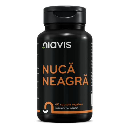 Nuca neagra, 60 capsule vegetale, Niavis