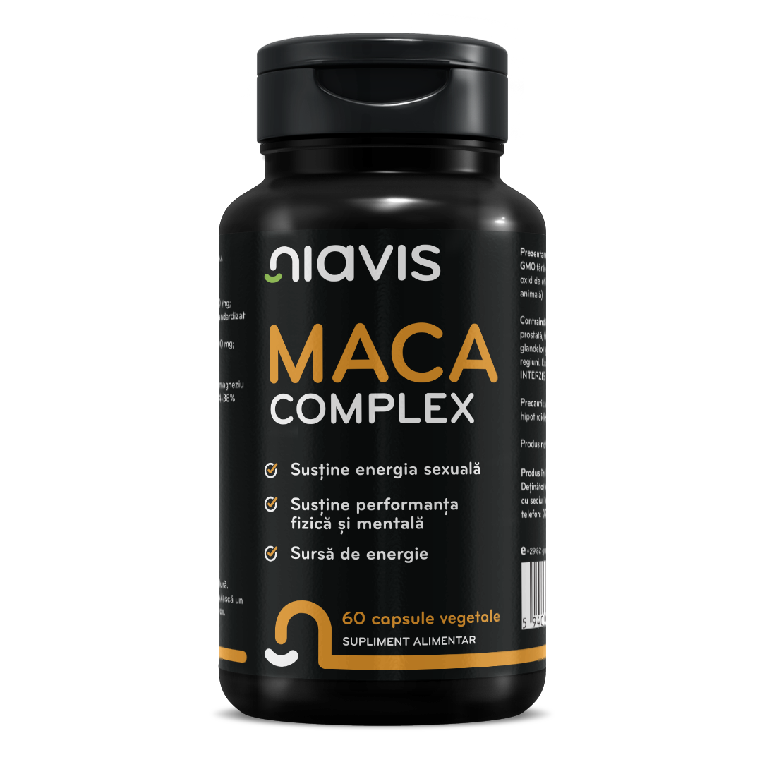 Maca Complex, 60 capsule vegetale, Niavis