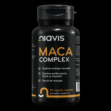 Maca Complex, 60 capsule vegetale, Niavis