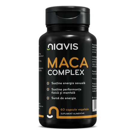 Maca Complex, 60 capsule vegetale, Niavis