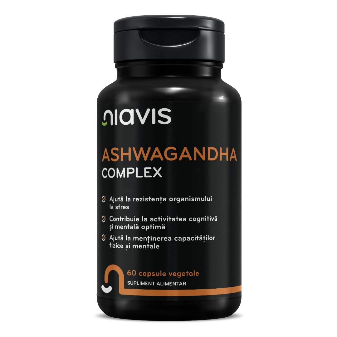 Ashwagandha Complex, 60 capsule vegetale, Niavis