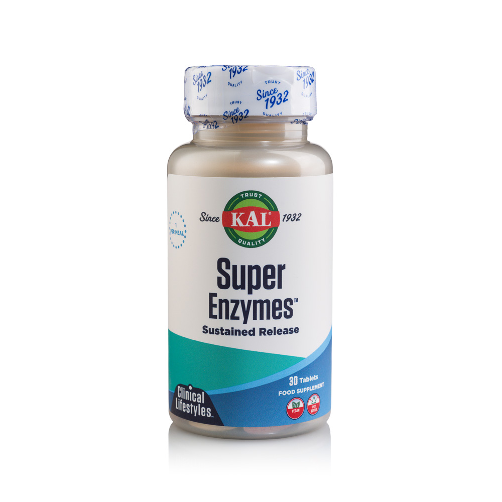 Super Enzymes, 30 tablete, Kal