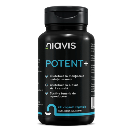 Potent Plus, 60 capsule vegetale, Niavis