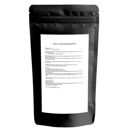 Spirulina + Chlorella tablete ecologice, 125 g, Niavis 779491