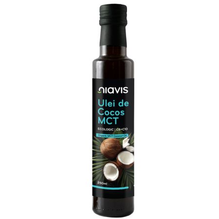 Ulei de cocos MCT ecologic, 250 ml, Niavis