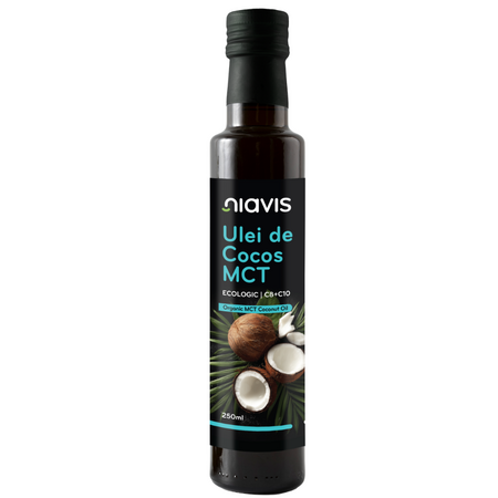 Ulei de cocos MCT ecologic, 250 ml, Niavis