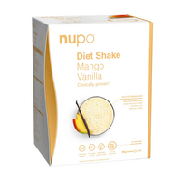 Inlocuitor total de dieta pentru controlul greutatii Diet Shake, Mango Vanilla, 12x32 g, Nupo