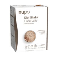 Inlocuitor total de dieta pentru controlul greutatii Diet Shake, Cafea Latte, 12x32 g, Nupo