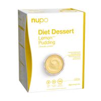 Inlocuitor total de dieta pentru controlul greutatii Diet Dessert, Lemon Pudding, 12x32 g, Nupo