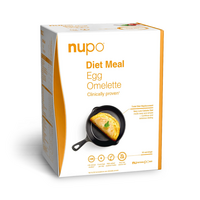 Inlocuitor total de dieta pentru controlul greutatii Diet Meal Egg Omelette, 10 plicuri x 34 g, Nupo