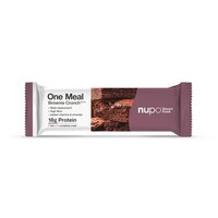 Inlocuitor de masa pentru controlul greutatii Baton One Meal, Brownie Crunch, 60 g, Nupo