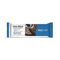 Inlocuitor de masa pentru controlul greutatii Baton, Cookie Crunch, 60 g, Nupo