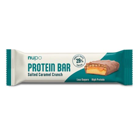 Baton proteic, Salted Caramel Crunch, 45 g, Nupo