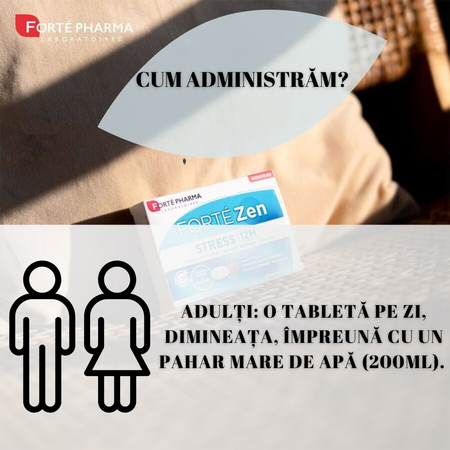 Forte Zen Stress 12h, 20 comprimate, Forte Pharma 795875