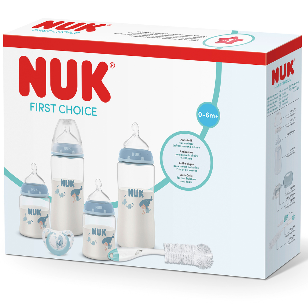 Set Perfect Start First Choice, Balena, Nuk