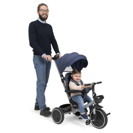 Tricicleta evolutiva 4 in 1, Albastru, 6 luni - 5 ani, Chicco 780540