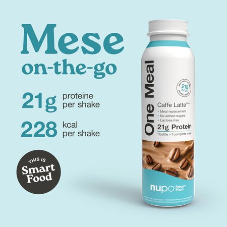 Shake One Meal, Caffe Latte, 330 ml, Nupo 780565