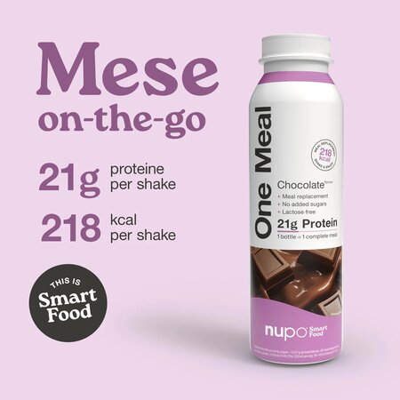 Shake One Meal, Chocolate, 330 ml, Nupo 780639