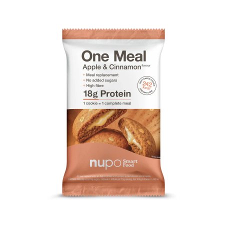 Inlocuitor de masa pentru controlul greutatii, Apple & Cinnamon, 70 g, Nupo