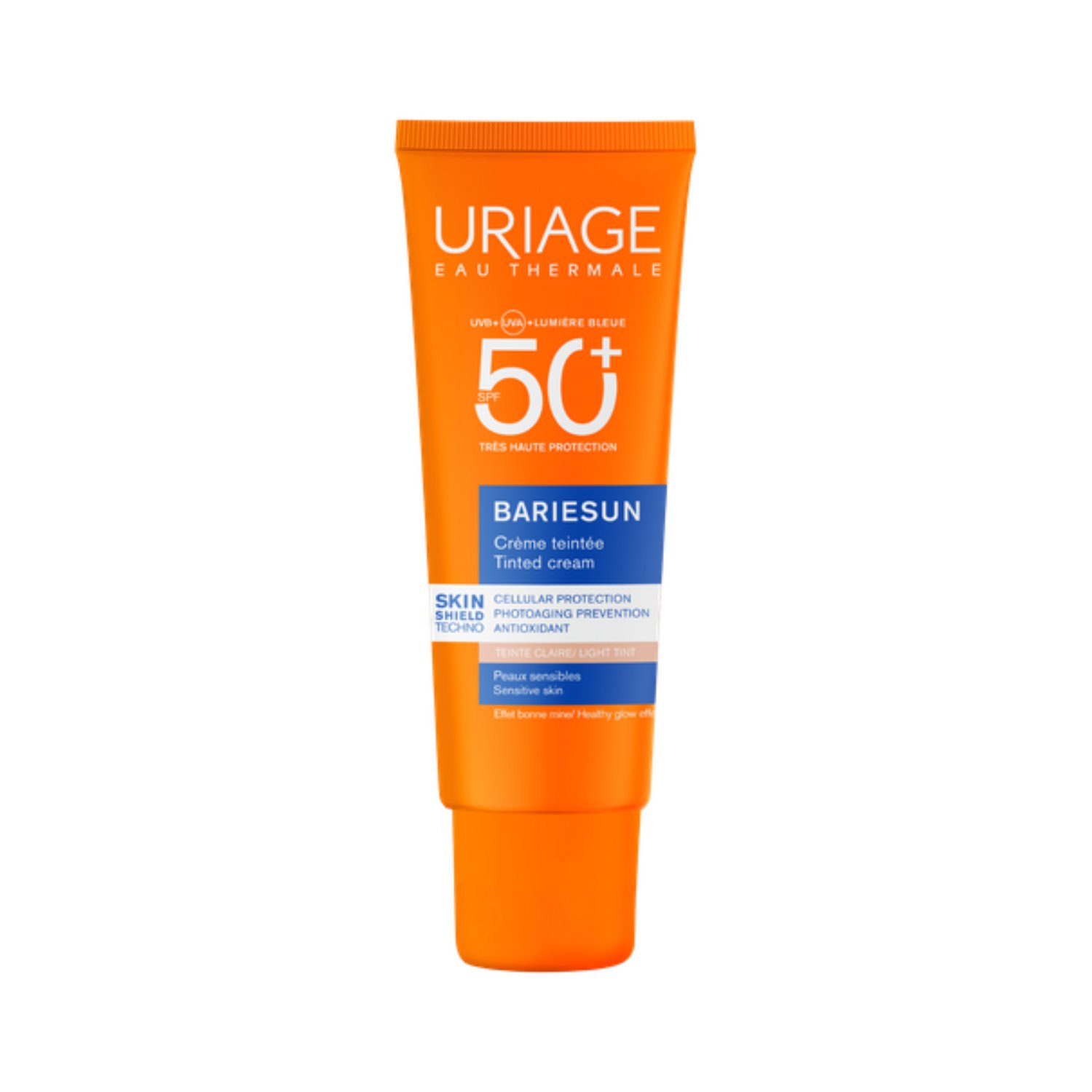 Crema colorata protectie solara SPF50+ Bariesun, Fair, 50 ml, Uriage